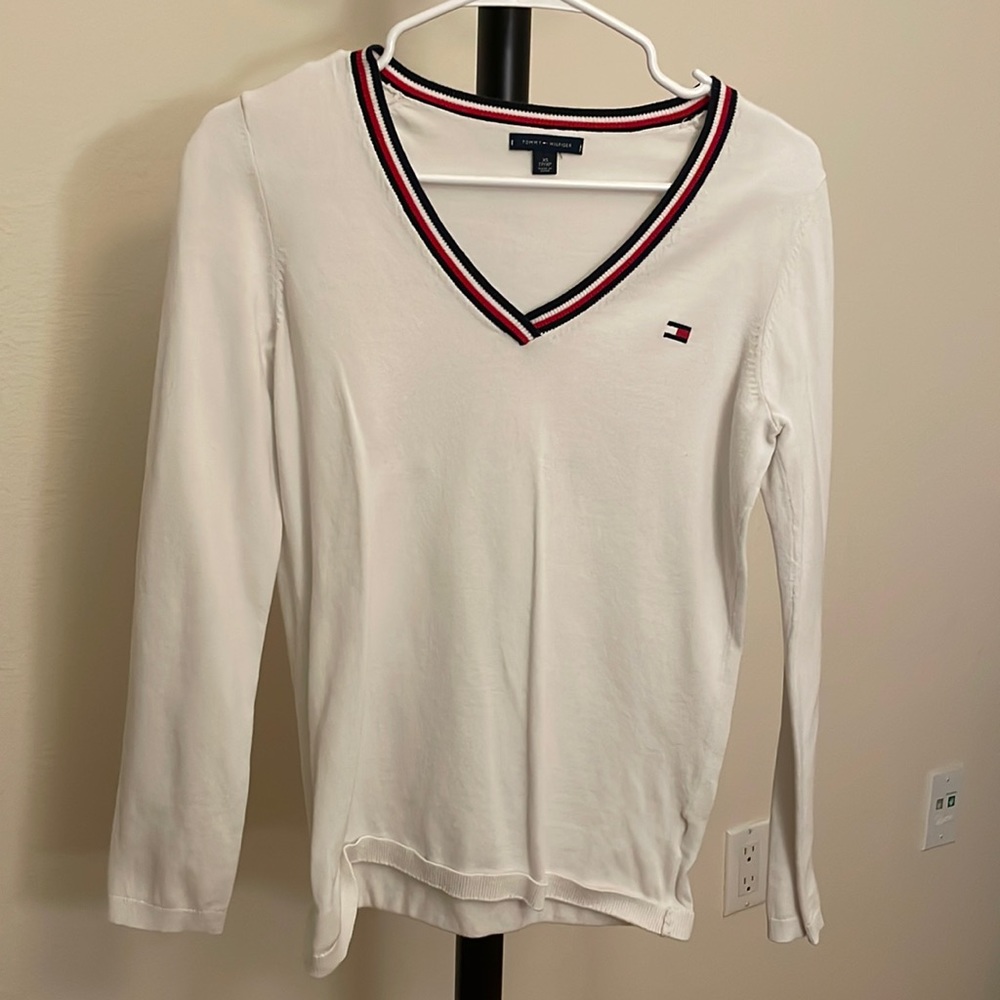 A brand new long sweater